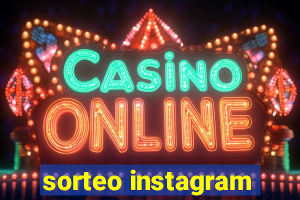 sorteo instagram